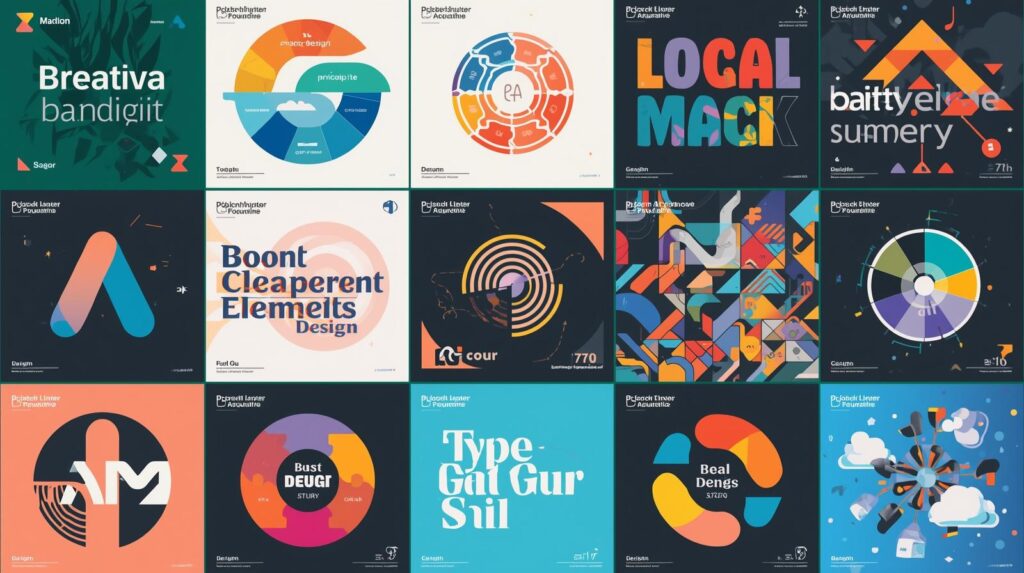 Creative logo design sample by a local expert found through Graphic Design Near Me.