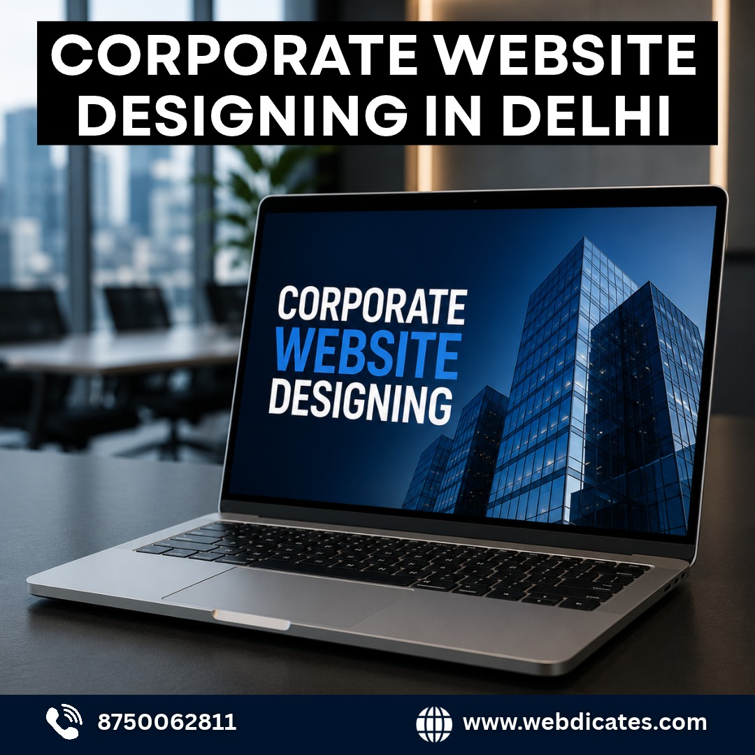 Corporate website designing in Delhi by Webdicates
